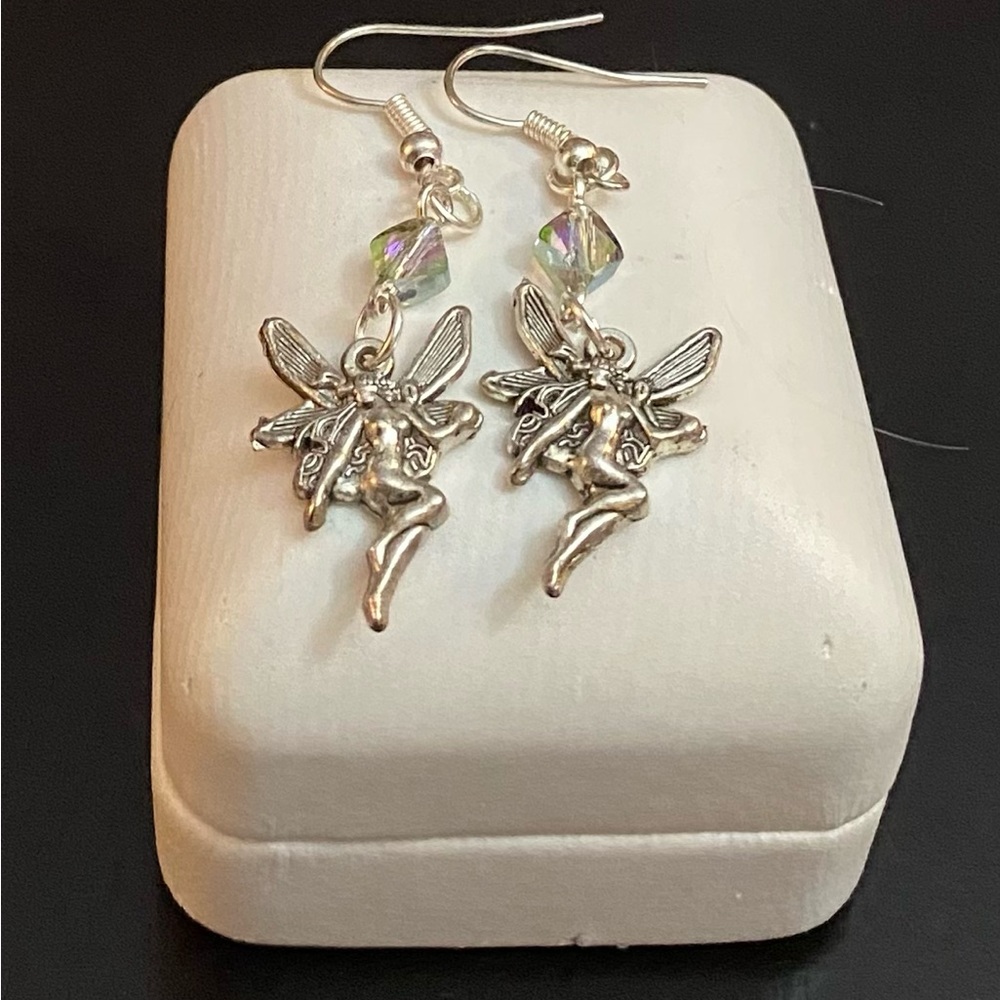 Swarovski crystal Fairy earrings